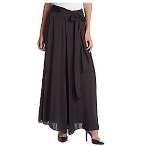 Philosophy Black Wide Leg Pants